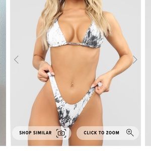 Marble Triangle Bikini